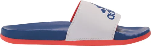 Vista 6 de adidas - Sandalia Adilette cómoda para hombres., BlancoTeam Royal BlueSolar Red, 5