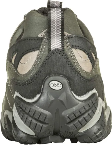 Vista 2 de Oboz Firebrand II Low B-Dry - Zapatos de senderismo para hombre, Gris