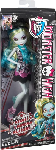 Vista 8 de Monster High Frights, cámara, acción! Alfombra negra Lagoona Blue Doll