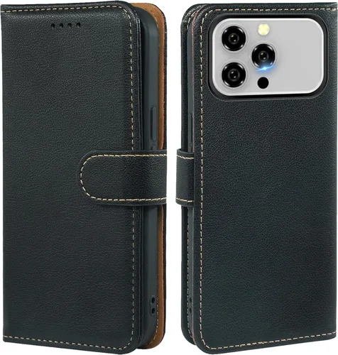 Vista 16 de Funda tipo cartera para Motorola Moto G Power 2026/2025, con bloqueo RFID, de piel sintética, para Moto G Power 2026, cierre magnético, tarjetero