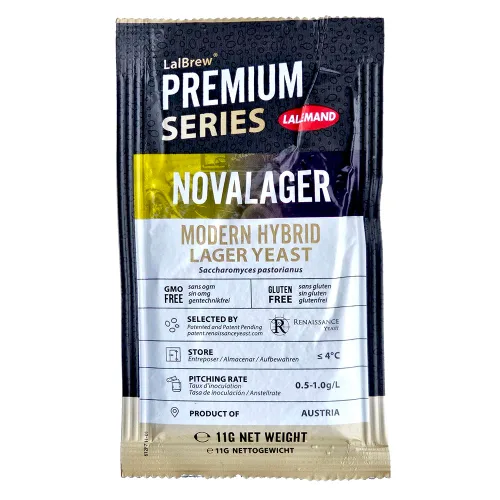 Vista 6 de LalBrew NOVALAGER - Levadura de cerveza híbrida moderna, paquete de 0.43 onzas Danstar Nova Lager Lallemand Premium Series Dry Brewers Levadura