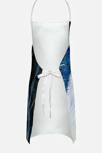 Vista 4 de Caroline's Treasures SS8376APRON - Delantal samoyedo de noche estrellada para cocinar, hornear, manualidades, jardinería para adultos, mujeres