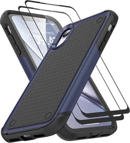 Vista 346 de Jeylly Funda para iPhone SE/Funda para iPhone 5S, Exterior de Plástico Duro que Absorbe Golpes + Interior de Silicona de Goma Defensor contra