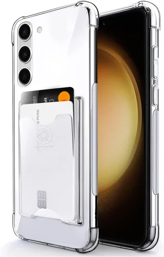 Vista 12 de Shields Up Funda para Samsung Galaxy S10, Galaxy S10, funda minimalista con tarjetero [3 tarjetas] y soporte de anillo, [protección contra caídas]