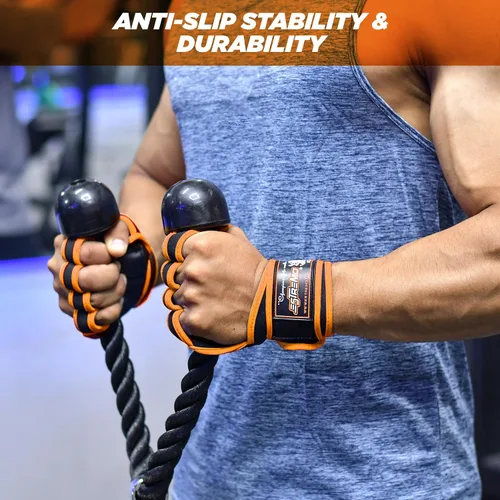 Vista 5 de ESTREMO Guantes de entrenamiento para hombres y mujeres, guantes de gimnasio para levantamiento de pesas para hombres con excelente agarre y soporte