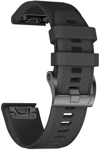 Vista 3 de ANCOOL para Banda de Fenix 5/6/7 Correa de reloj de silicona suave de 22 mm Compatible con Garmin Fenix 5 Plus/6 Pro/8 47mm/7 Pro/Approach S60/S62