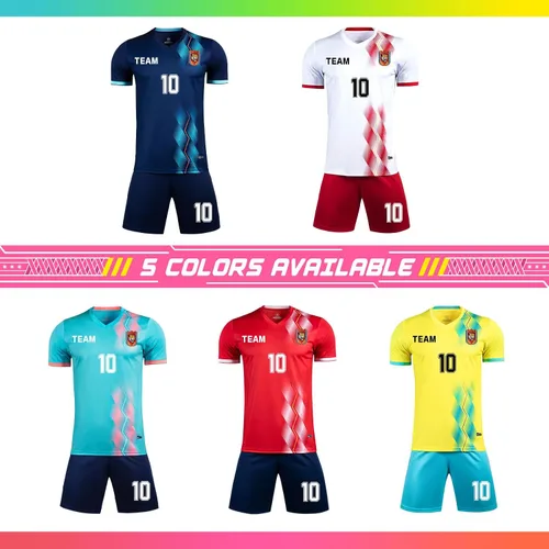 Vista 4 de ORYG Camisetas de fútbol personalizadas para niños, uniformes de equipo de fútbol personalizados para hombres y mujeres con nombre de número