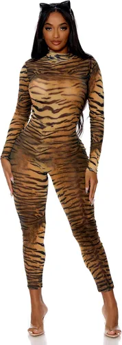 Vista 3 de Forplay Cant Be Tamed - Disfraz de tigre sexy