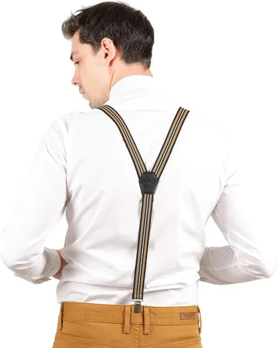 Vista 77 de Tirantes para hombre Tirantes elásticos con espalda en Y