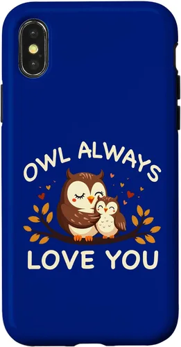 Vista 5 de Owl Always Love You Mon, Parent Endearing Touching Moment Case for iPhone 17