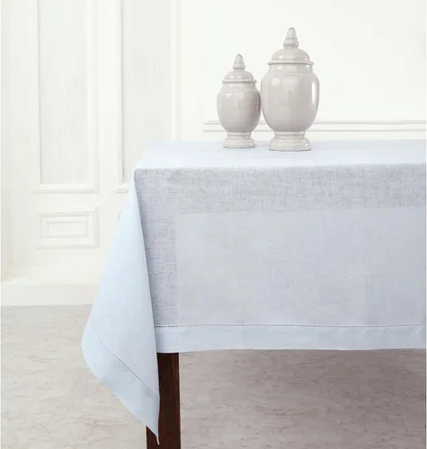 Vista 86 de Solino Home Mantel de lino blanco de 52 x 52 pulgadas, mantel cuadrado de lino 100% puro, con dobladillo clásico, lavable a máquina para verano