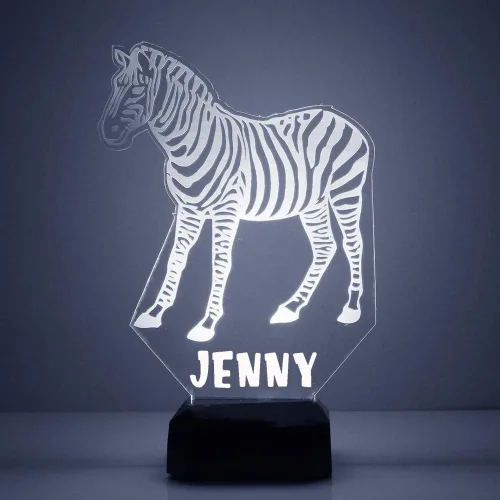 Vista 8 de Lámpara de luz nocturna con letrero LED de león personalizado con control remoto, pantalla iluminada con nombre o imagen personalizada