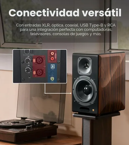 Vista 5 de Edifier Altavoces de audio S3000MKII Hi-Res 2.0, 256W RMS, audio doméstico