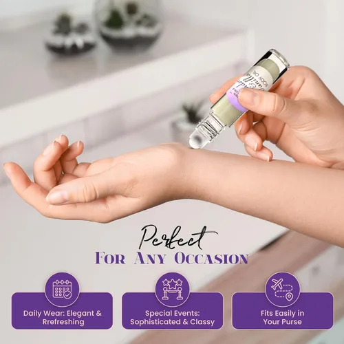 Vista 6 de MOBETTER FRAGRANCE OILS Aceite corporal de perfume de lavanda y vainilla unisex