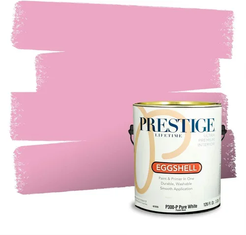 Vista 474 de Prestige Paints Pintura exterior e imprimación en uno, 1 galón, plano, coincidencia comparable de Valspar* Amber Rose*