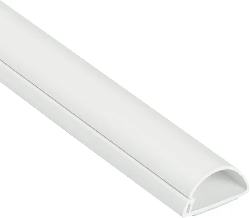 Vista 21 de D-Line Paquete de accesorios para cubierta de cable, solo para uso con longitudes de 0.78 pulgadas de ancho x 0.39 pulgadas de alto Blanco