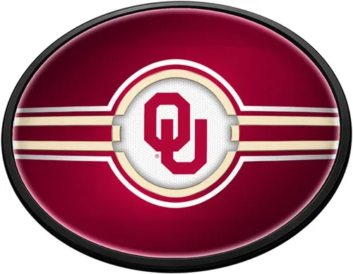 Vista 34 de The Fan-Brand NCAA Alabama Crimson Tide: Letrero de pared ovalado con luz – Decoración de fútbol, baloncesto, béisbol y deportes universitarios