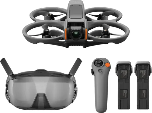 Vista 8 de DJI Avata 2 Fly More Combo (1 batería), drones FPV con cámara para adultos 4K, experiencia inmersiva, protector de hélice integrado, fácil