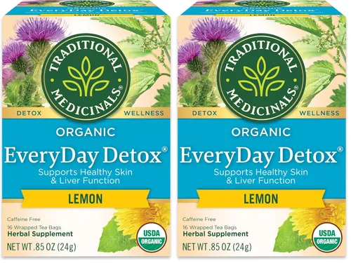 Vista 14 de Traditional Medicinals Té, hoja y raíz de diente de león orgánico, apoya la función renal y la digestión saludable, 48 bolsas de té (paquete de 3)