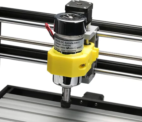Vista 6 de Genmitsu Motor de husillo CC con cepillo de 300 W refrigerado por aire con fuente de alimentación de conmutación ajustable de salida de 0-48 V