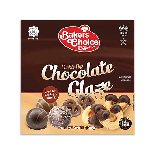 Vista 9 de Glaseado de glaseado de chocolate, 12 onzas, chocolate derretido para microondas para moldes, para decorar y sumergir pasteles, galletas y pretzels