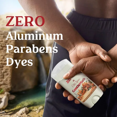 Vista 4 de Old Spice GentleMan's - Desodorante de tacto seco sin aluminio para hombres, frescura duradera 24/7, suave para la piel con acondicionadores