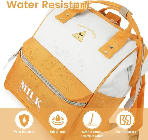 Vista 4 de Zomake - Mochila para portátil de 15.6 pulgadas, mochila grande y bonita, para niñas y mujeres, para la escuela, universidad, para niñas y mujeres