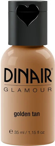 Vista 9 de Dinair Base de maquillaje con aerógrafo Marrón oscuro GLAMOUR: Natural, Cobertura ligera, Mate 1/4oz