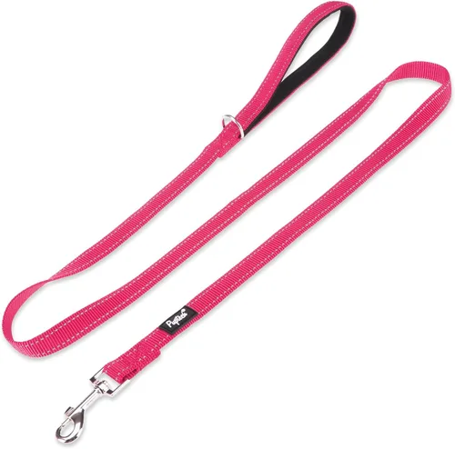 Vista 18 de PUPTECK Correa reflectante para perro con cómodo mango acolchado, correa de nailon duradera para perros pequeños, medianos y grandes, gatos Beige