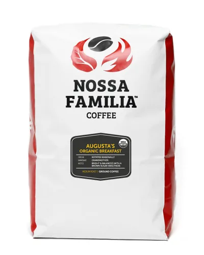 Vista 12 de Nossa Familia Granos de café molido de tostado medio orgánico de comercio justo, suave, equilibrado y bajo amargor, procedente de pequeñas granjas
