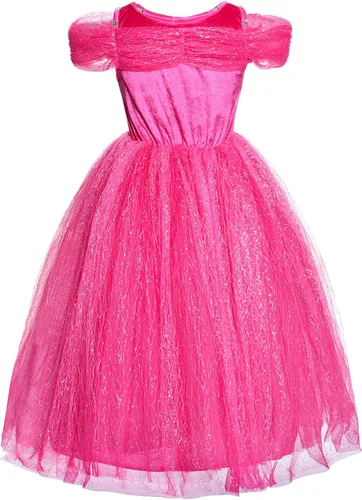 Vista 28 de JerrisApparel Vestido de niña de flores, disfraz de princesa mariposa para niña