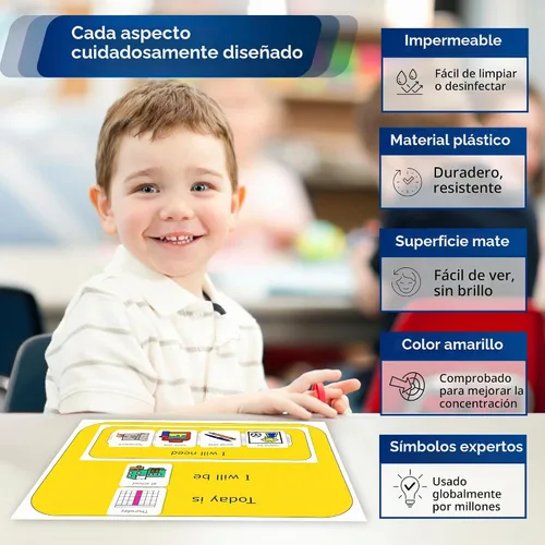 Vista 4 de Empaca tu bolsa, Preparándose el horario visual para niños con autismo