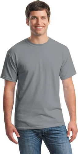 Vista 187 de Gildan Camiseta G500 para hombre Ceniza/baya
