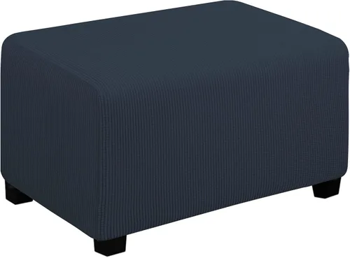 Vista 148 de Easy-Going Funda Elástica para Otomana Taburete de Almacenamiento Plegable Protector de Muebles Funda Rectangular Suave con Parte Inferior Elástica