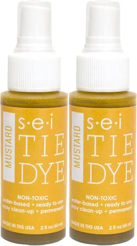 Vista 22 de S.E.I. Botella de Spray de Tie Dye del 4 de Julio: 2oz. Spray de Tinte para Tela No Tóxico, Tinte Permanente para Ropa DIY, Un Paso, Suministros