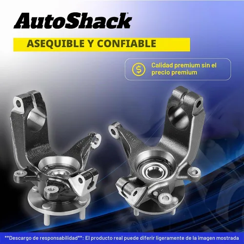 Vista 6 de AutoShack nudillo de dirección delantero izquierdo para Ford Escape 2005-2012 Mercury Mariner Mazda Tribute 2.5L 3.0L V6 4WD FWD Lado