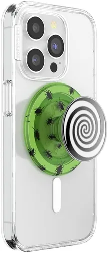 Vista 9 de Agarre para teléfono de PopSockets con soporte expansible, agarre adhesivo, PopSocket de Halloween - Colmillo Colmillo Tástico