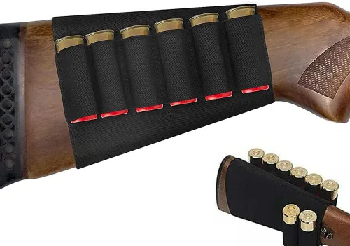 Vista 7 de Magik 2-4 PC Escopeta Buttstock Shell Holder Hunter Especialidades Butt Stock Cartucho