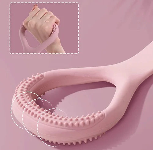 Vista 3 de Bandas de resistencia, bandas elásticas de látex natural largas, perfectas para entrenamiento de fuerza, terapia física, yoga, pilates, estiramientos