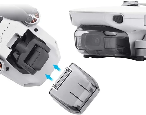 Vista 2 de Mini 2 protector de cámara compatible con accesorios DJI Mavic Mini Capucha antirreflejos