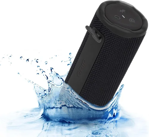 Vista 2 de JBL Grip Altavoz Bluetooth portátil negro (JBLGRIPBK) – Resistente al agua e impermeable IP68 Bluetooth 5.4 Aumento de sonido AI Batería de 14