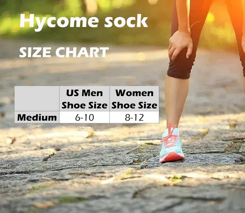 Vista 7 de Hycome 5 pares de calcetines deportivos para correr y correr con cojín de corte bajo