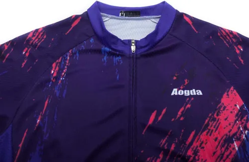 Vista 3 de Aogda Chaleco de ciclismo para hombre, camisetas de ciclismo para equipo, camisetas sin mangas