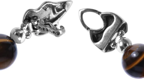 Vista 5 de Pulsera de cuentas de piedra preciosa de ley American West a elección de color y cierre de oso talla A L XL o XXL Metal Gema no conocido
