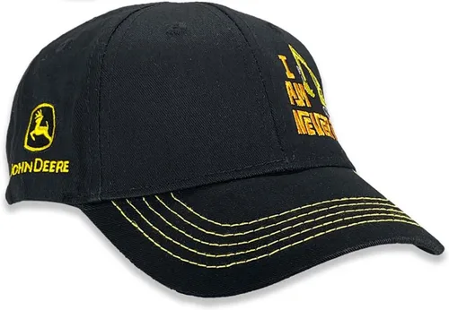 Vista 2 de John Deere I Am Never Idle Excavator Toddler Twill Hat, Black