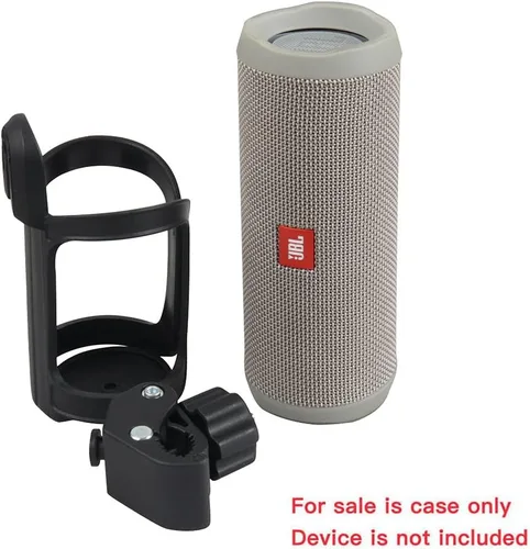Vista 2 de Hermitshell Soporte duro para bicicleta con abrazadera para JBL Flip 5 / JBL Flip 6 / JBL Flip 7 /JBL Flip 4 / JBL Flip 3 altavoz Bluetooth