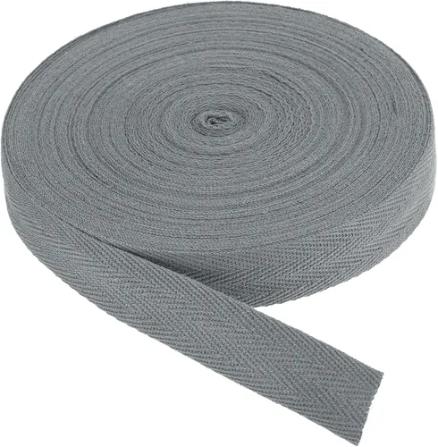 Vista 57 de PATIKIL Cinta de sarga de algodón de 1 pulgada, 50 yardas, cinta de algodón, cinta de encuadernación al bies, cinta de espiga para costura, Verde