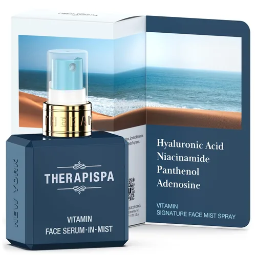 Vista 11 de THERAPISPA Suero facial en niebla – Suero hidratante facial y spray con niacinamida, pantenol y ácido hialurónico para una piel reafirmante