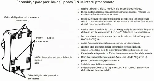 Vista 5 de Char-Broil Módulo de encendido electrónico (8678636p06)