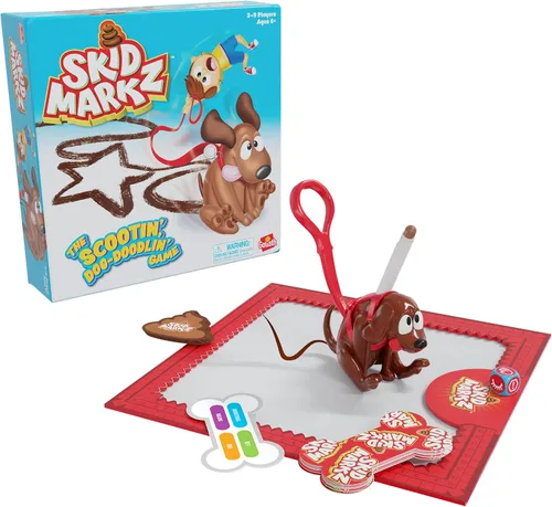 Vista 2 de Skid Markz de Goliath - Juego de dibujo y garabatos del perro que se arrastra sentado